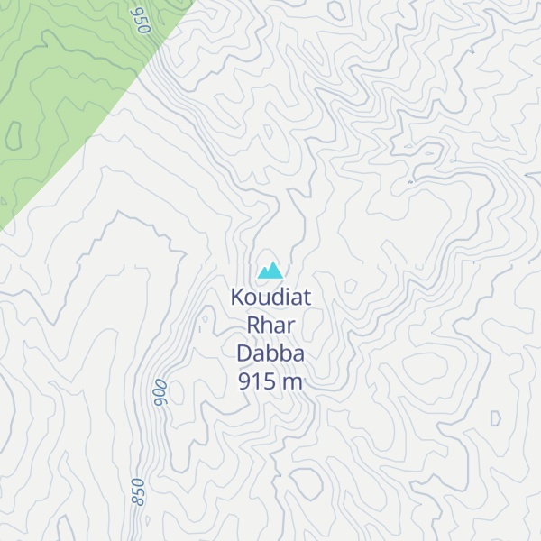Map of Koudiat Rhar Dabba