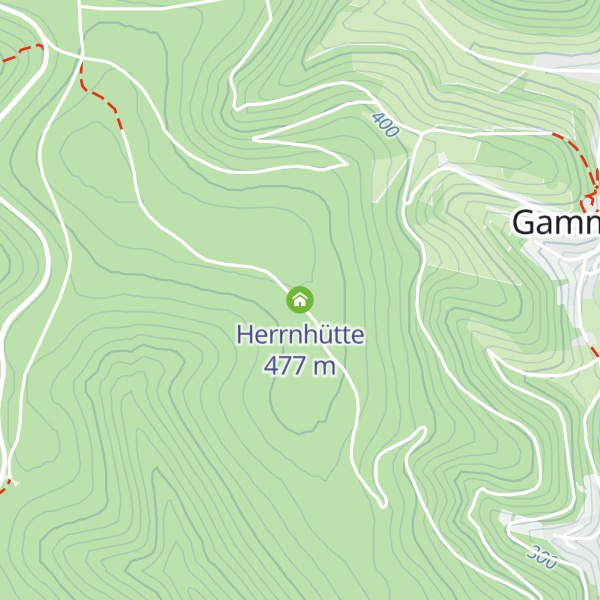 Map of Herrnhütte