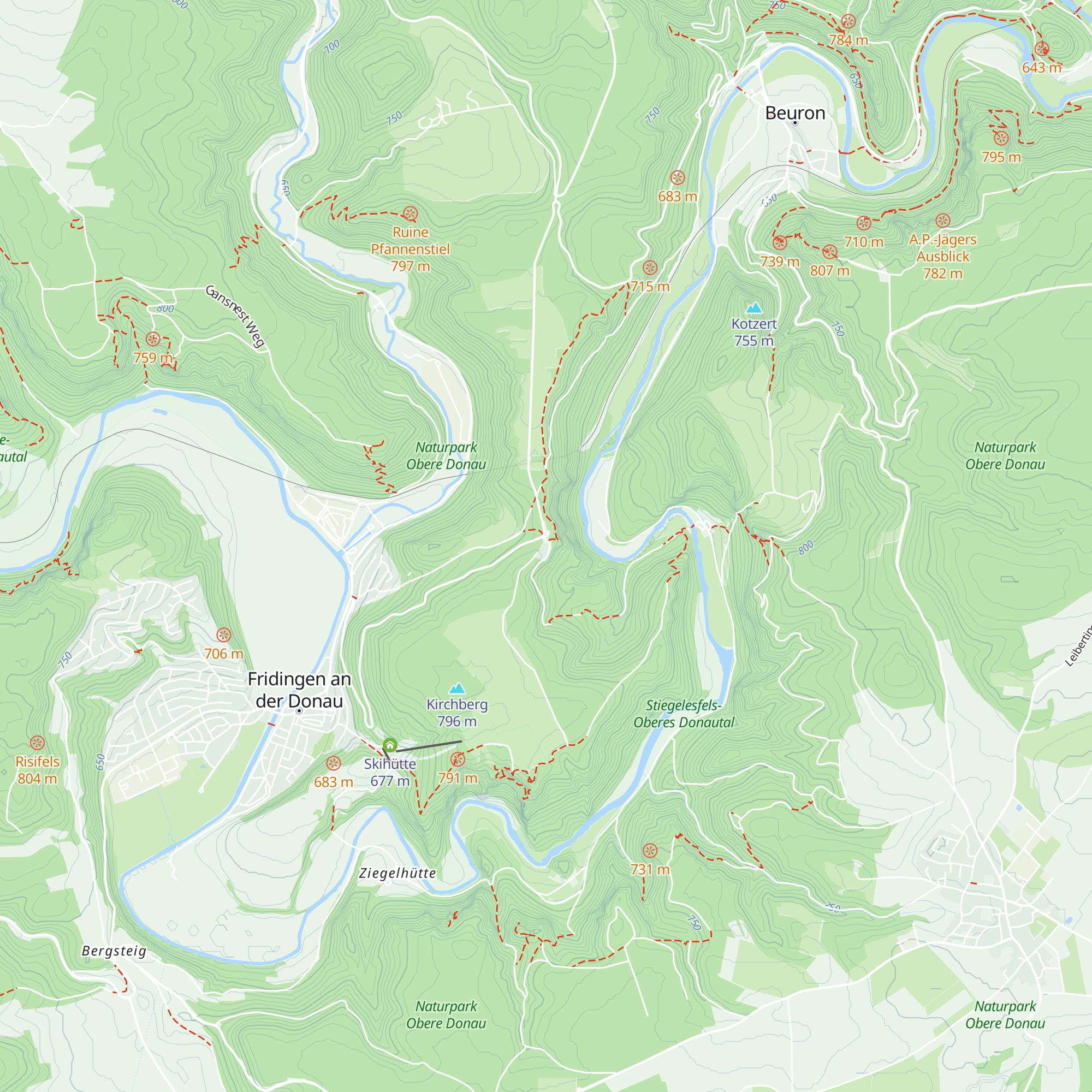 Berghaus Knopfmacher map