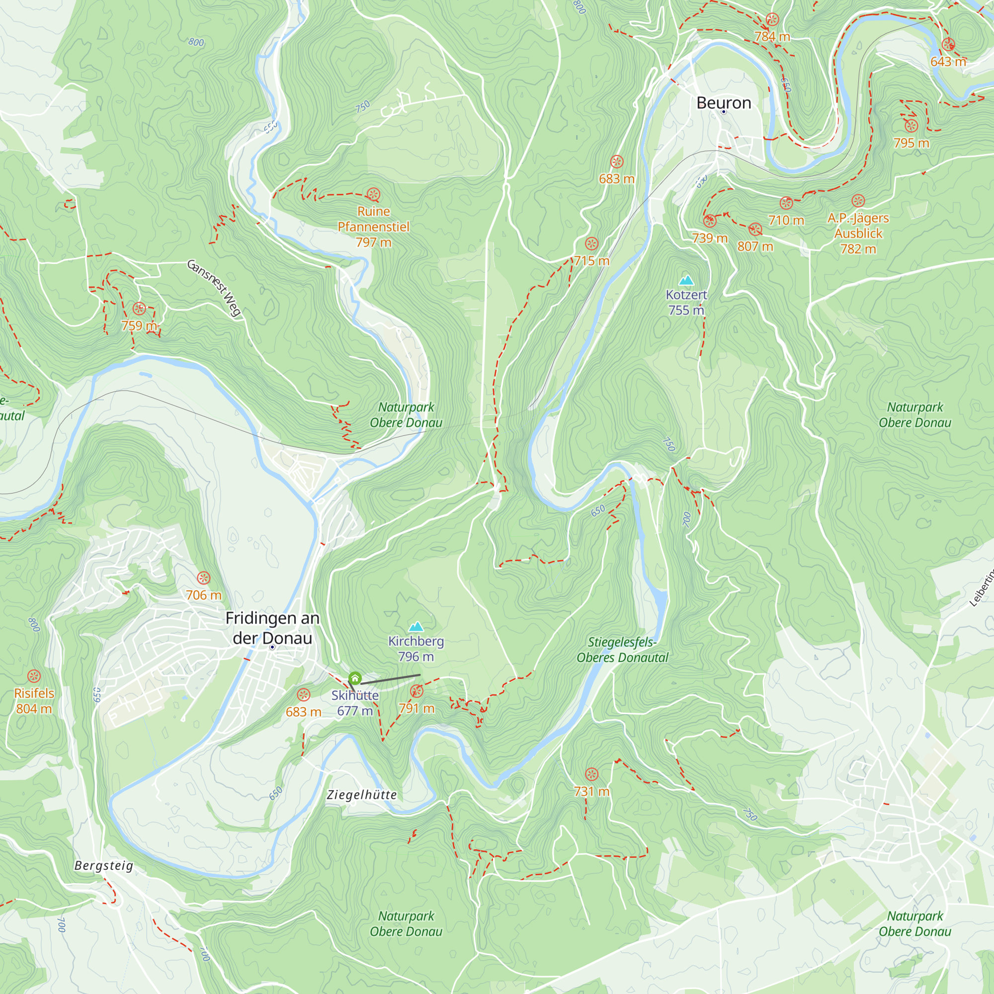 Berghaus Knopfmacher map