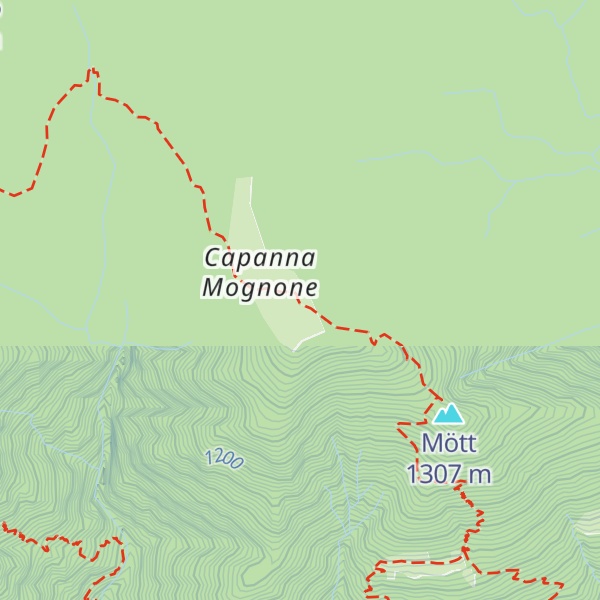 Map of Capanna Mognone