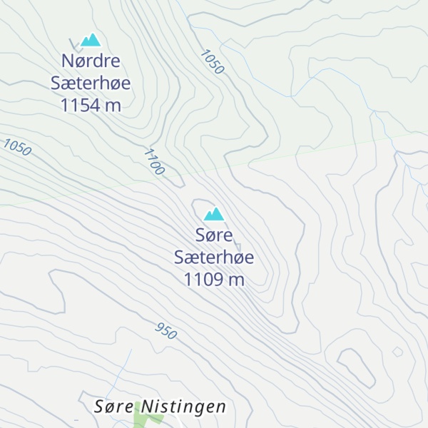 Map of Søre Sæterhøe