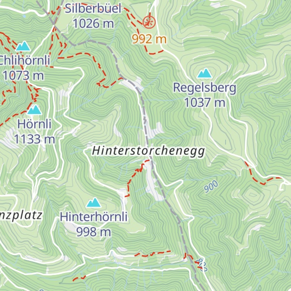 Map of Haus Storchenegg