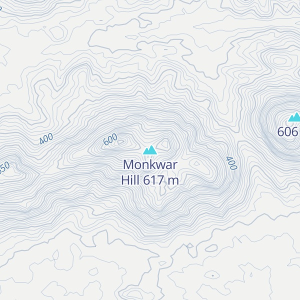Map of Monkwar Hill