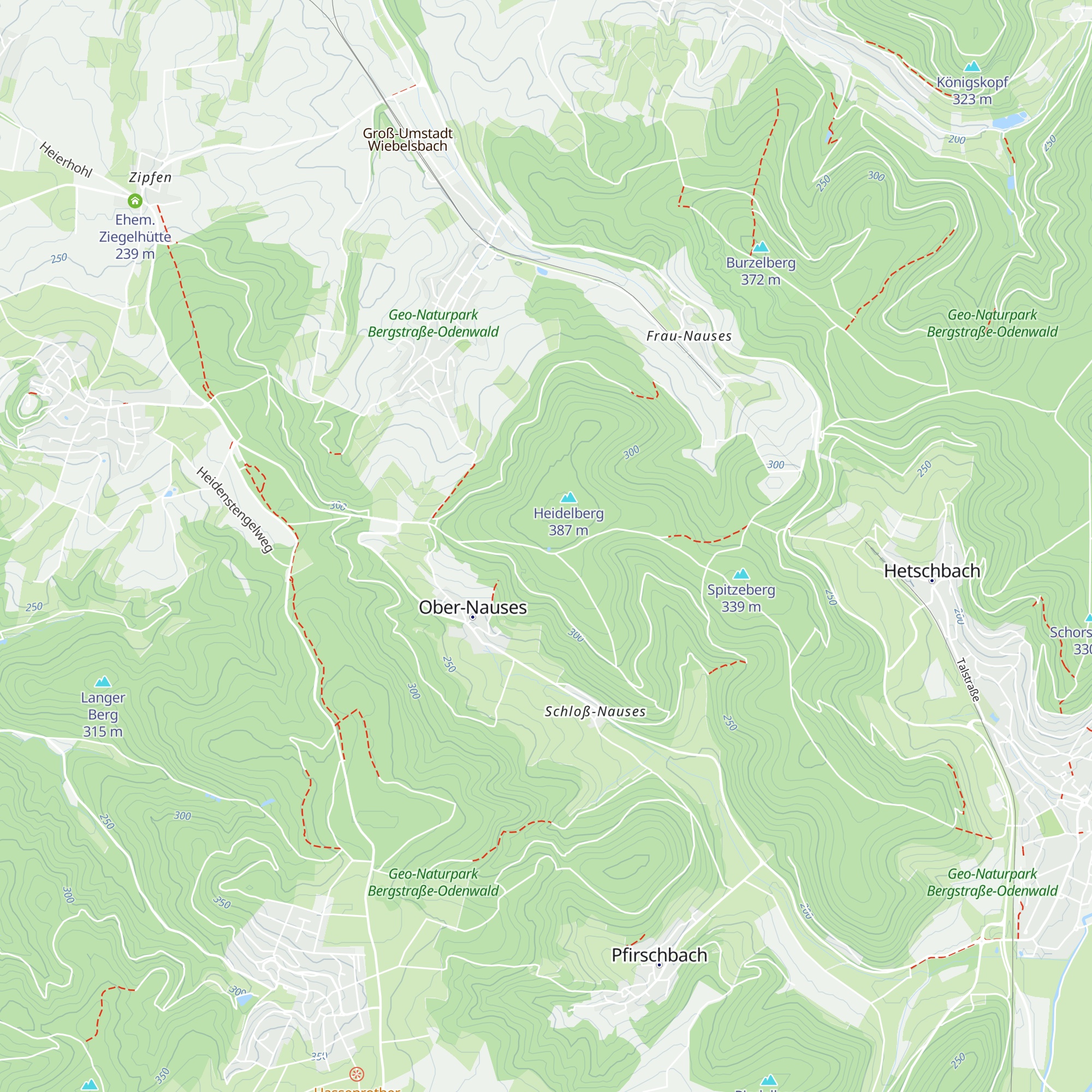 Entenpfuhl-Hütte map