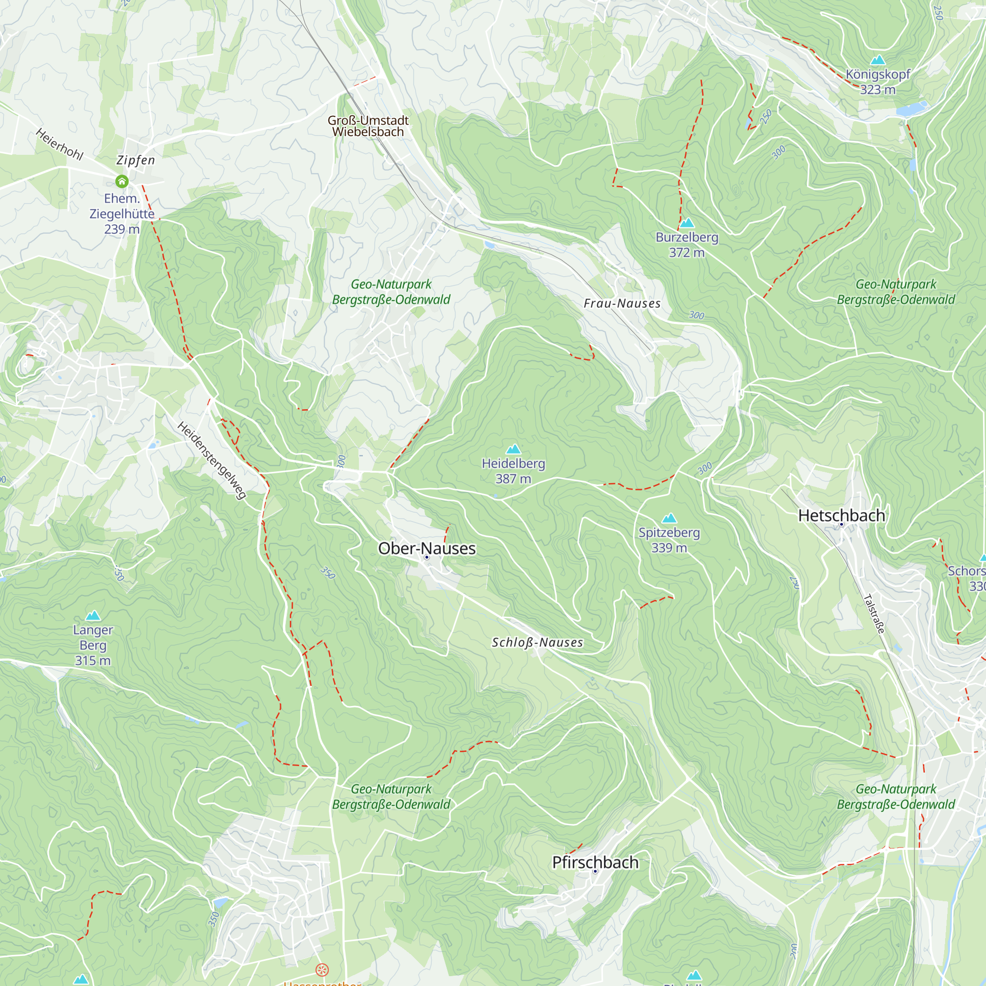 Entenpfuhl-Hütte map