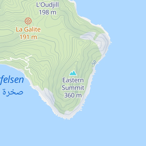 Map of Eastern Summit