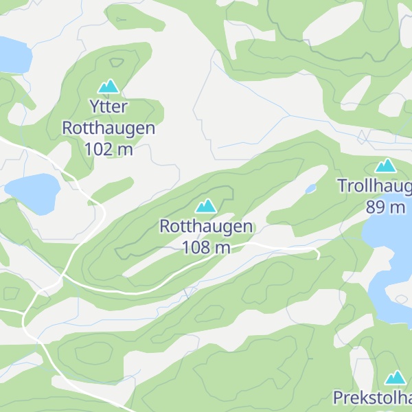 Map of Rotthaugen
