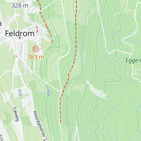 Map of Feldromer Berg