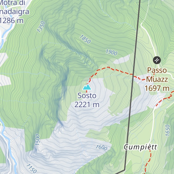 Map of Sosto