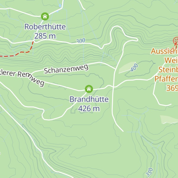 Map of Brandhütte