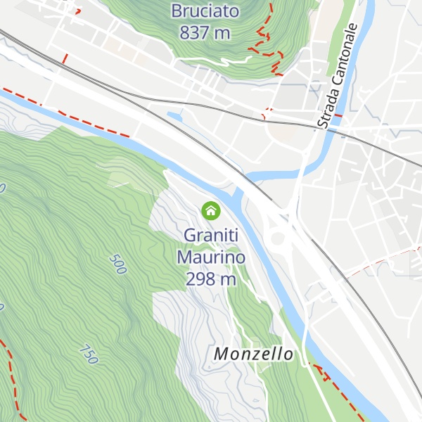 Map of Graniti Maurino