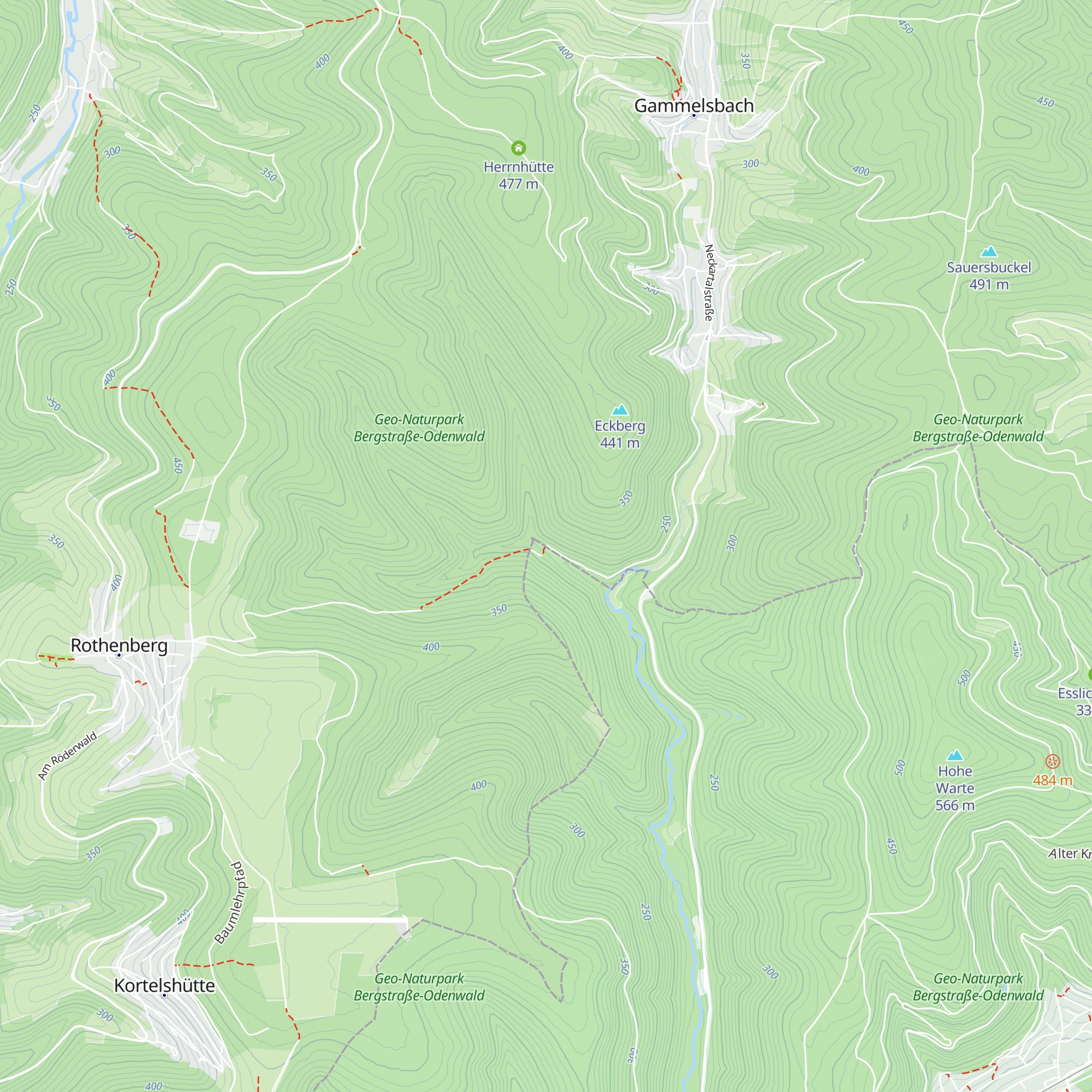 Wilhelm-Riesinger-Hütte map