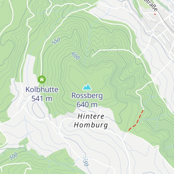 Map of Rossberg