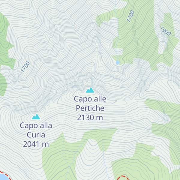 Map of Capo alle Pertiche