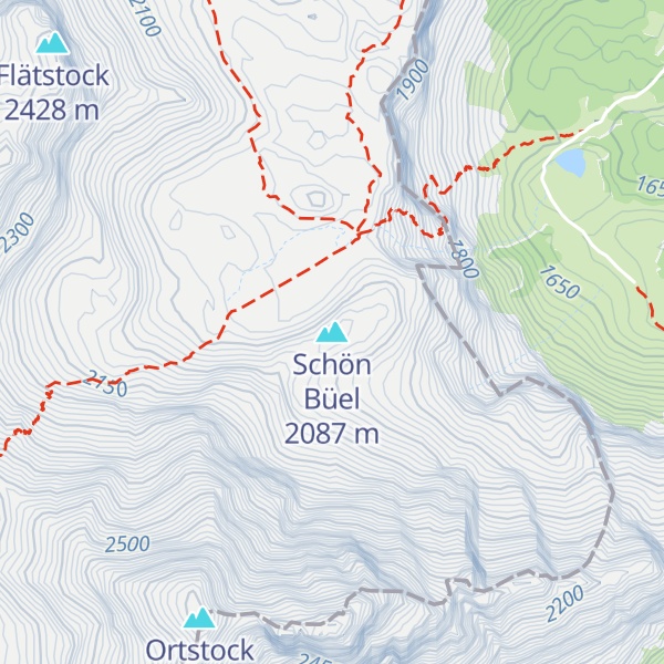 Map of Schön Büel