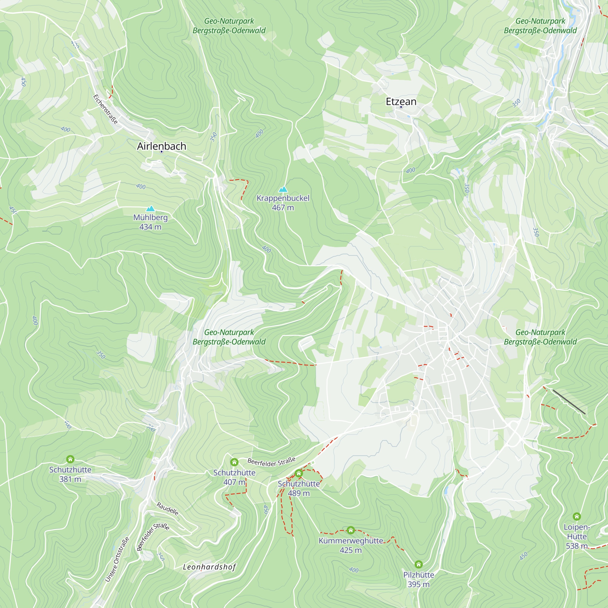 Grillhütte map