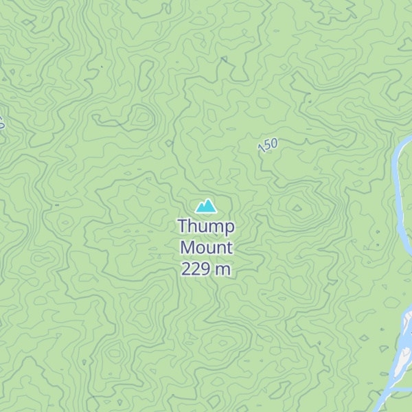 Map of Thump Mount