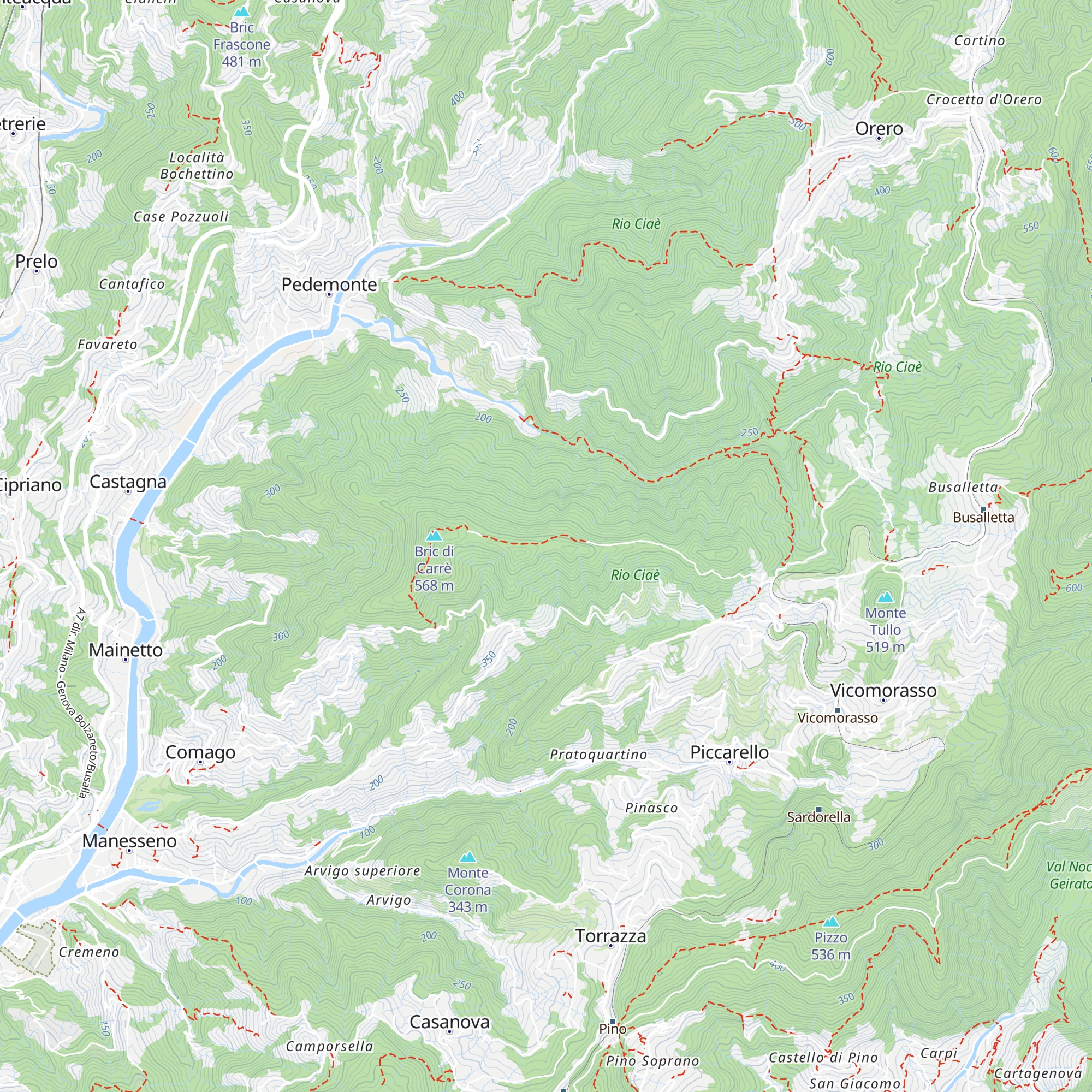 Rifugio Giorgio Lorefice map