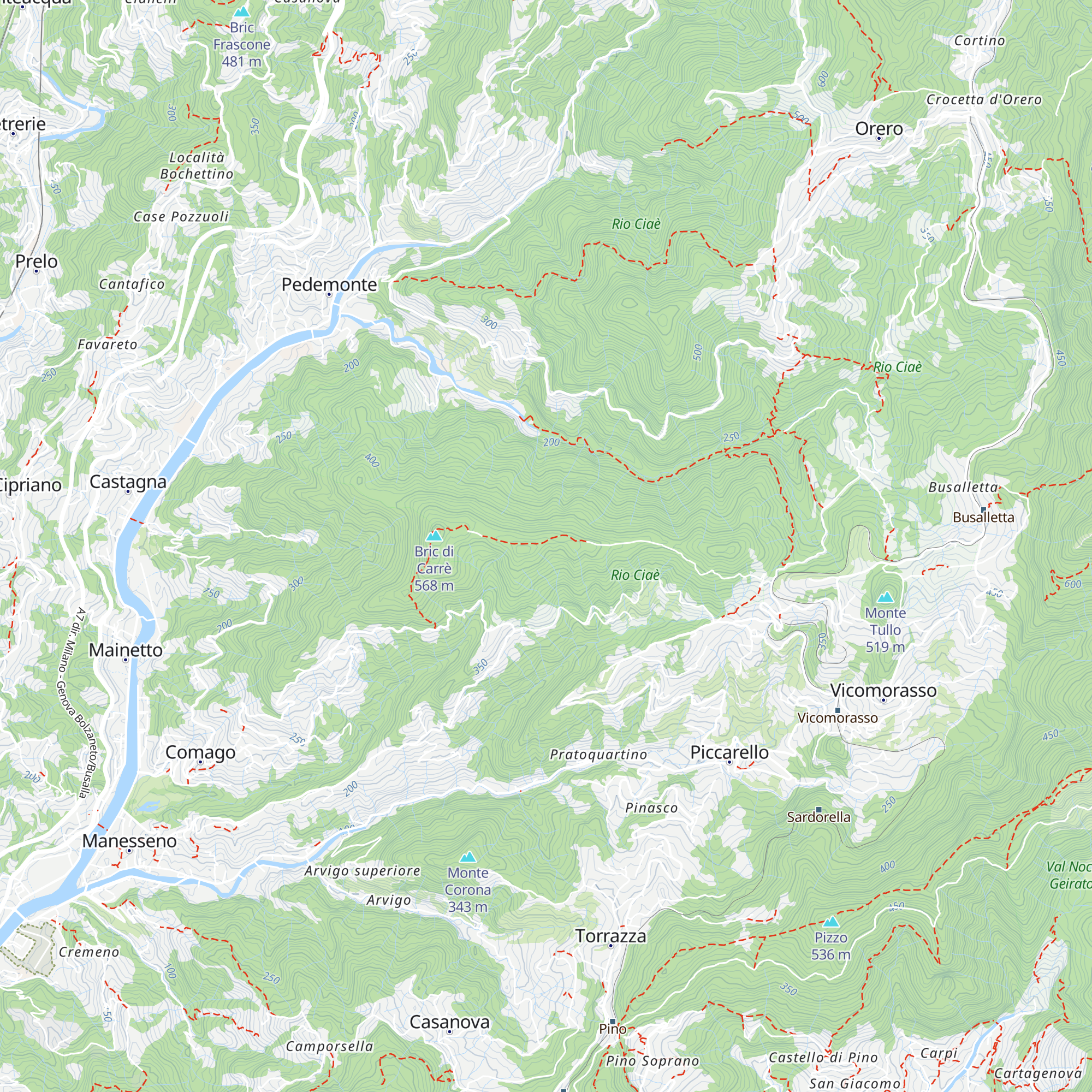 Rifugio Giorgio Lorefice map