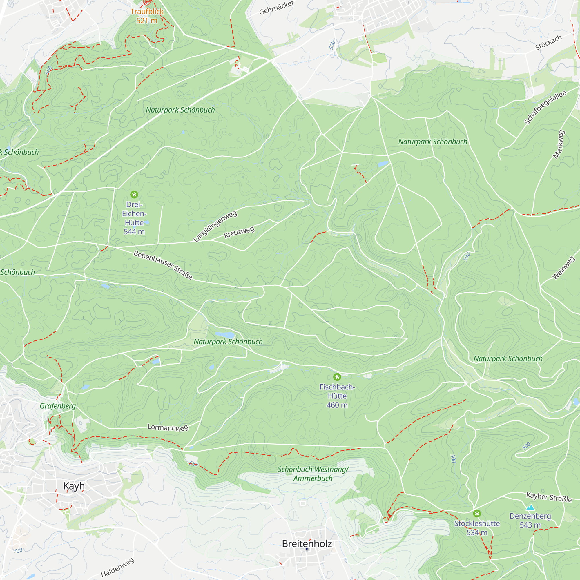 Böckleshütte map