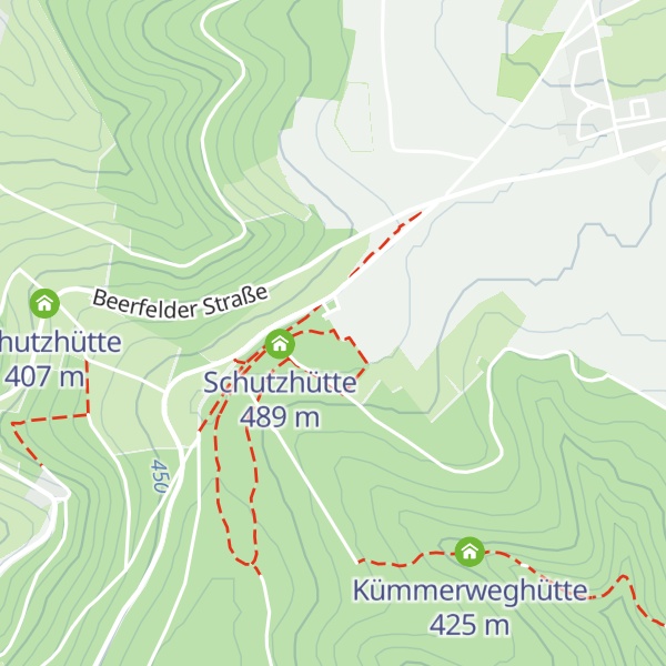 Map of Schutzhütte