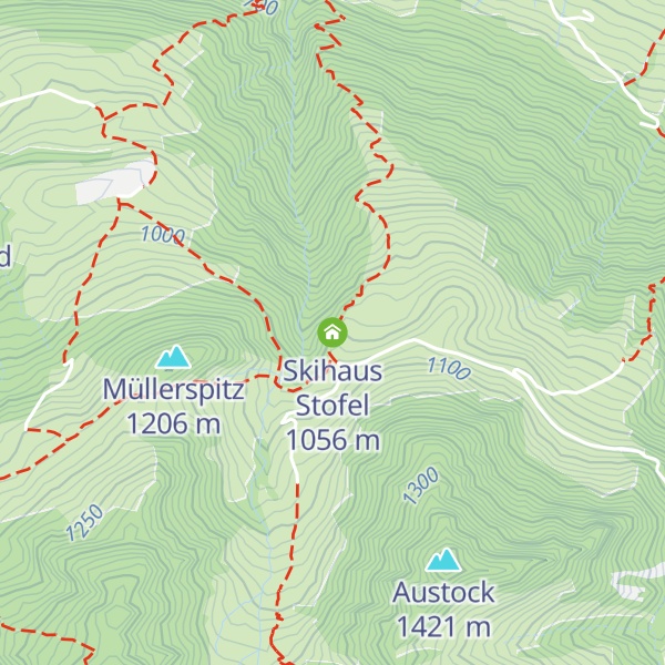 Map of Skihaus Stofel