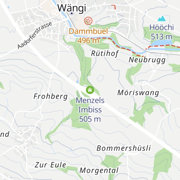 Map of Menzels Imbiss
