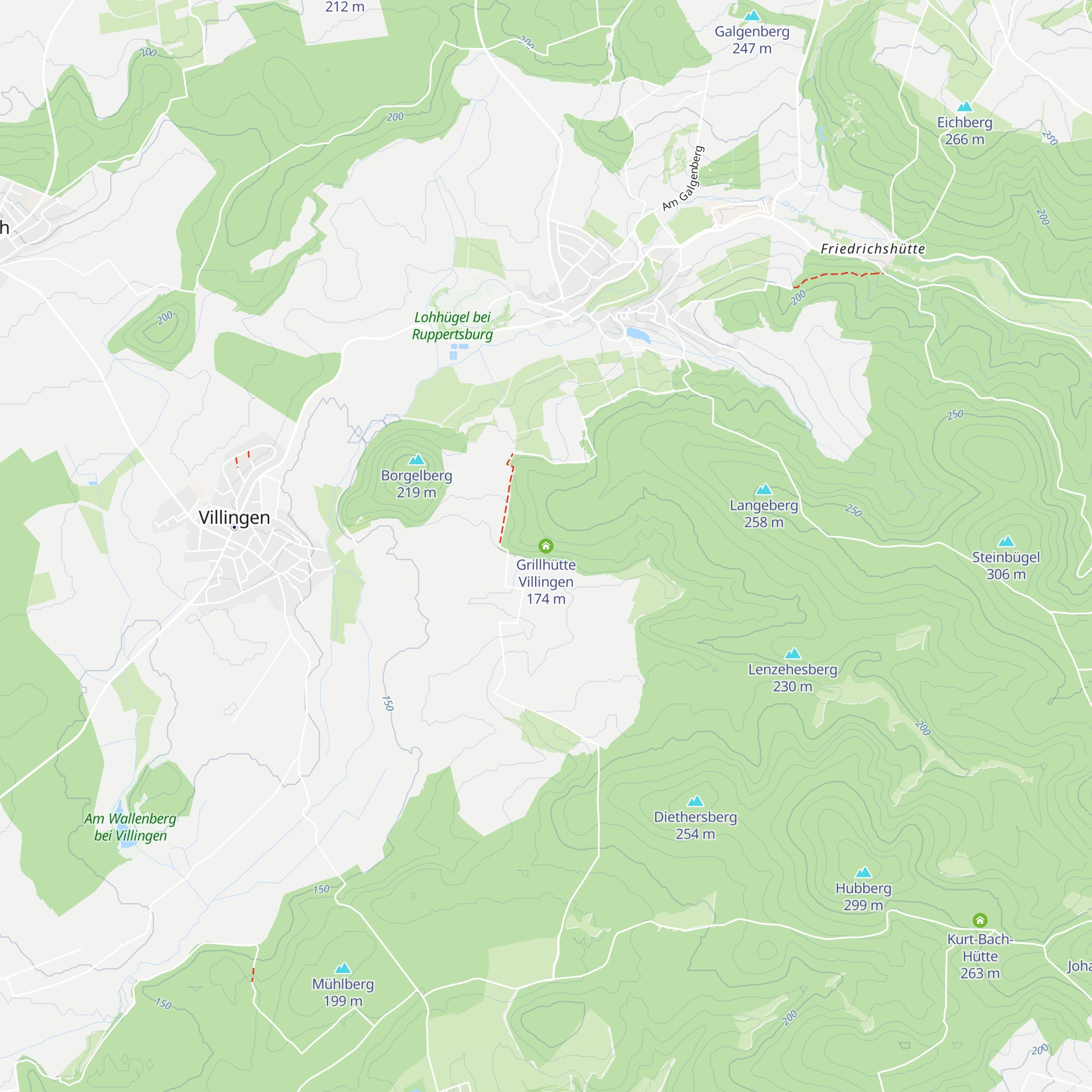 Grillhütte Villingen map
