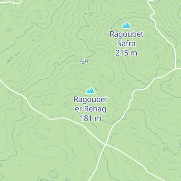 Map of Ragoubet er Rehag