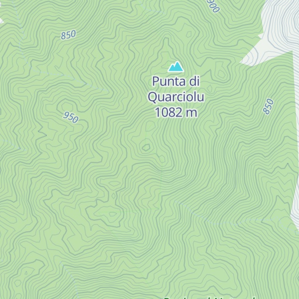 Map of Punta di Purcili
