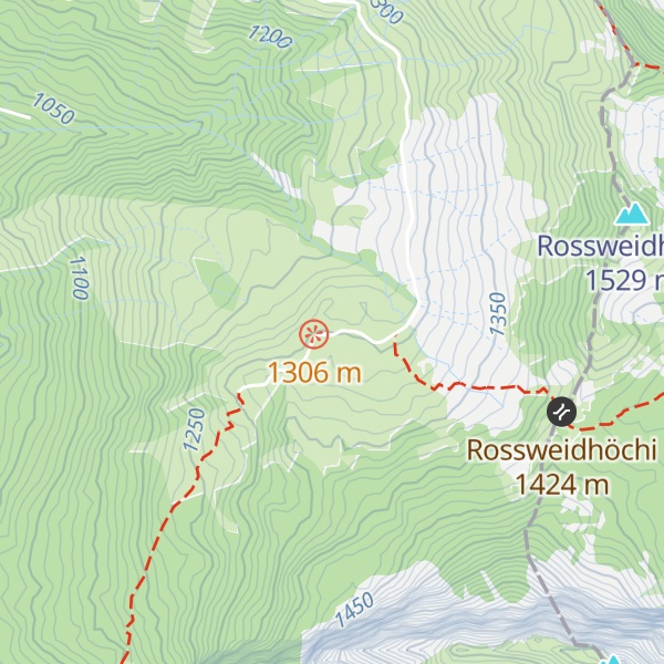Map of Alphütte Gross Feldrederten