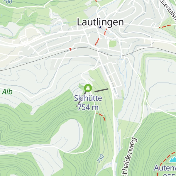 Map of Skihütte