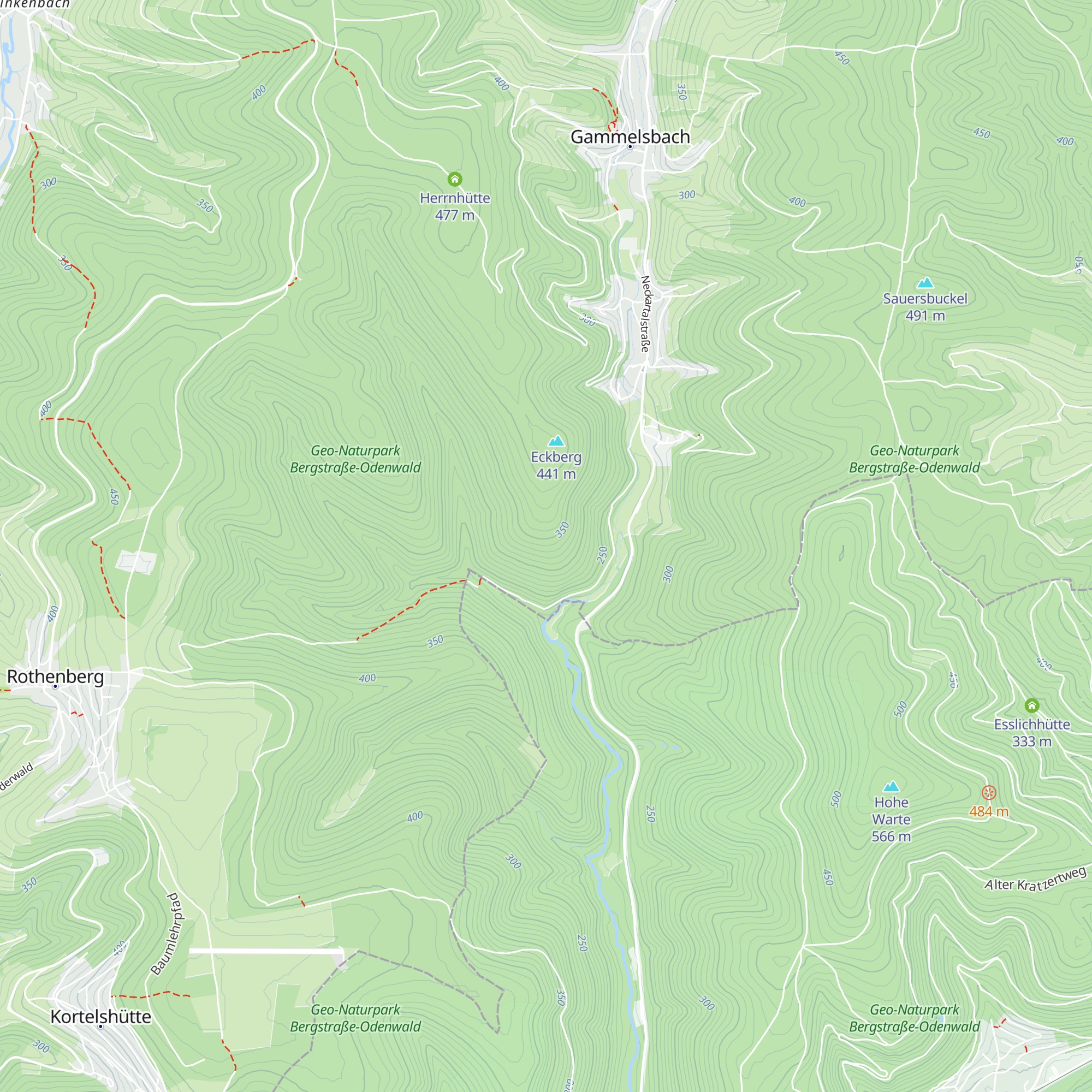 Jagdhütte map