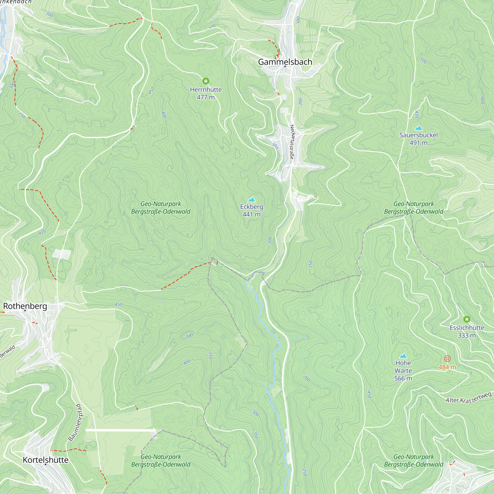 Jagdhütte map