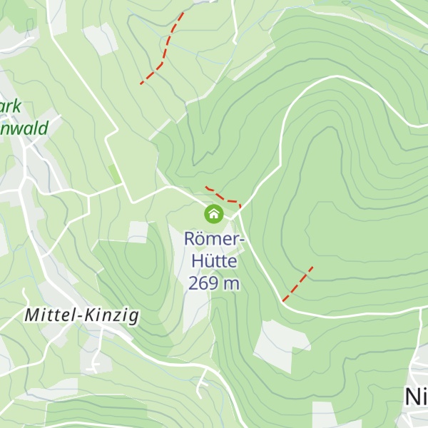 Map of Römer-Hütte