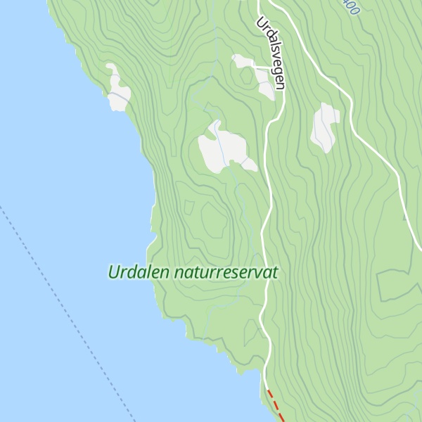 Map of Lauvåsen