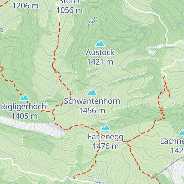 Map of Schwantenhorn