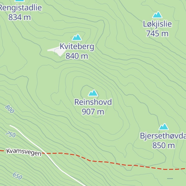 Map of Reinshovd