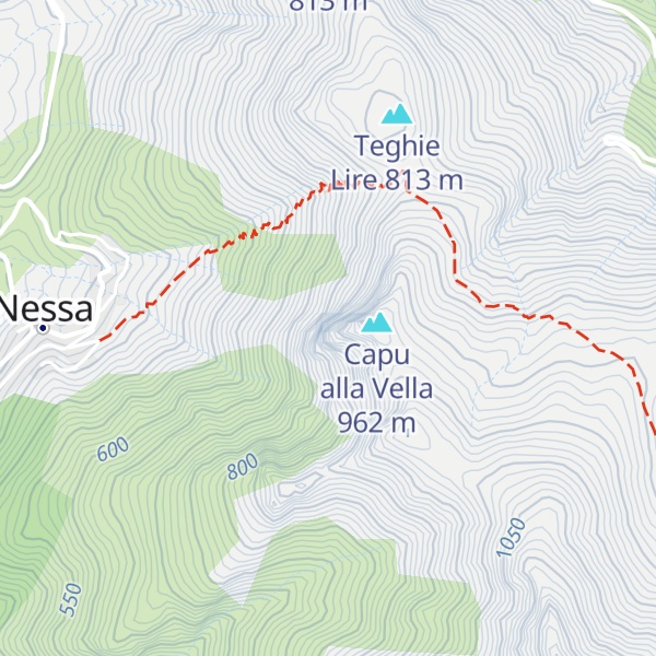 Map of Aiguille de Nessa