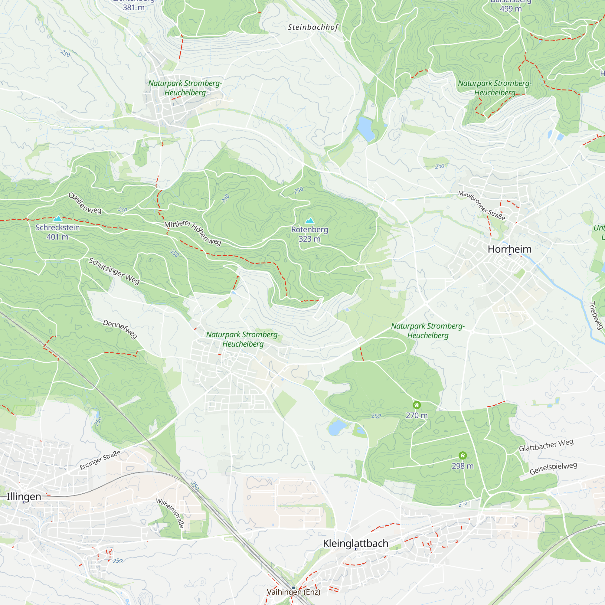 Belreinhütte map