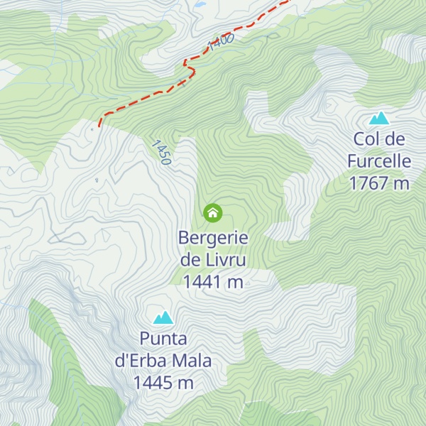 Map of Bergerie de Livru