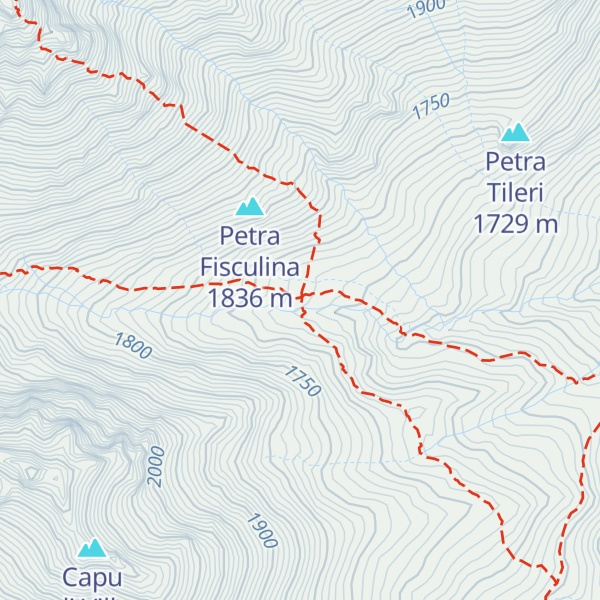 Map of Refuge de l'Erco