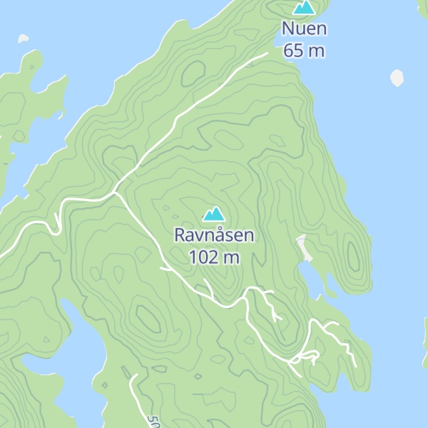 Map of Ravnåsen
