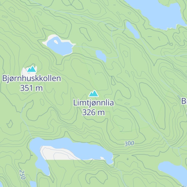 Map of Limtjønnlia