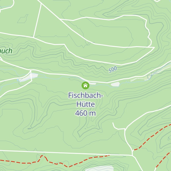 Map of Fischbach-Hütte