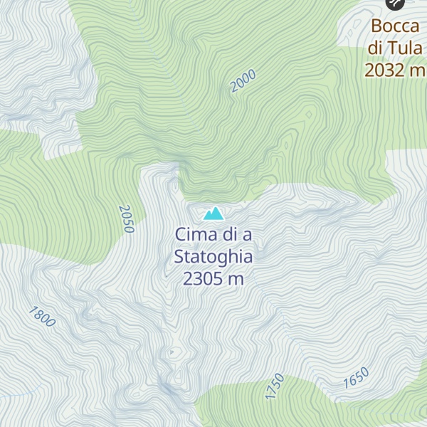 Map of Cima di a Statoghia