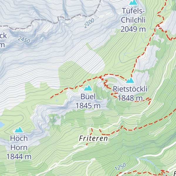 Map of Büel