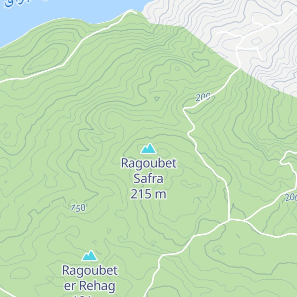 Map of Ragoubet Safra