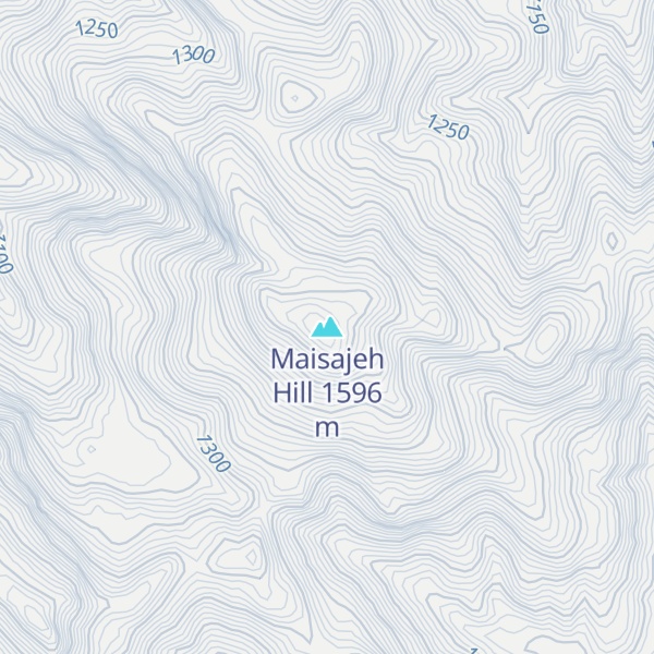 Map of Maisajeh Hill